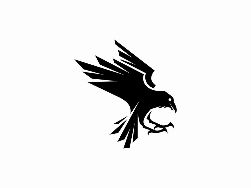 6,714 Black Crow Logo Royalty-Free Images, Stock Photos & Pictures |  Shutterstock